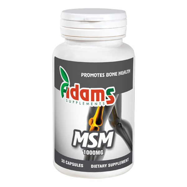 MSM 1000mg Adams Supplements - 30 capsule