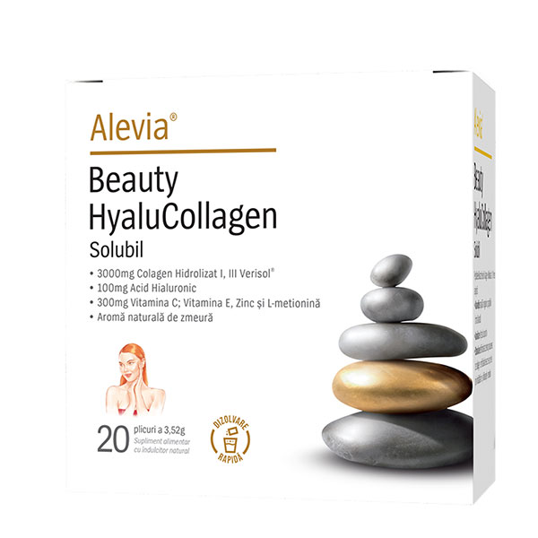 Beauty HyaluCollagen solubil Alevia - 1 plic