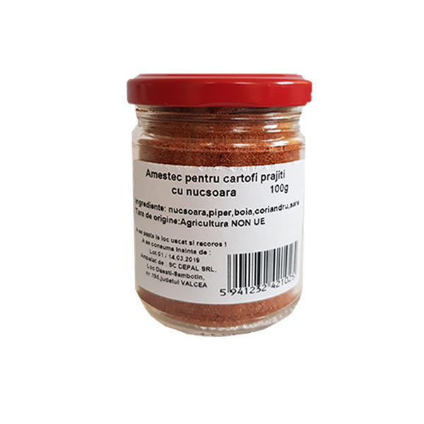 Amestec pentru cartofi cu nucsoara (condiment) Driedfruits - 100 g