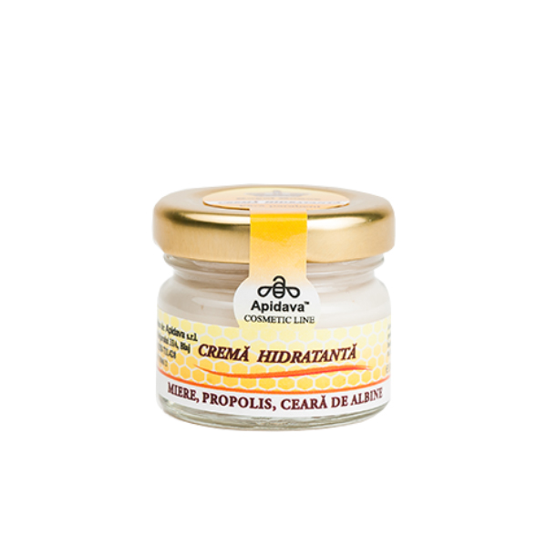 Crema hidratanta cu miere, propolis si ceara de albine Apidava - 30 ml