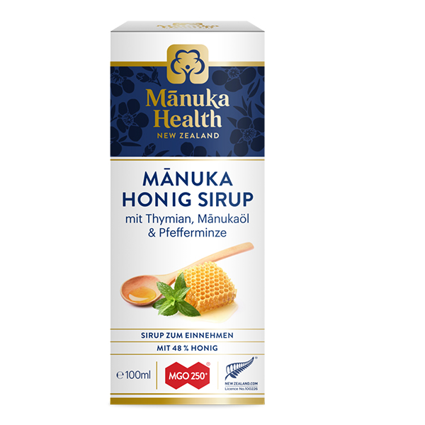 Sirop cu miere de Manuka (250+) Apiland - 100 ml
