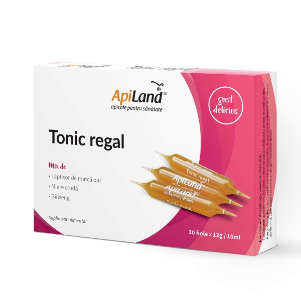 Tonic regal (10 fiole * 12 g) Apiland - 120 g