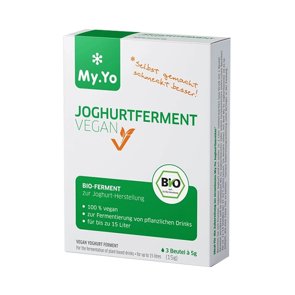 Ferment probiotic pentru iaurt (Vegan) BIO My.Yo - 15 g