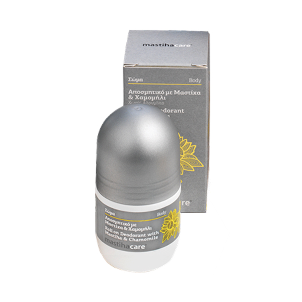 Deodorant roll-on cu mastic Chios si musetel Mediterra - 50 ml