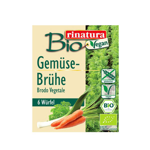 Cuburi vegetale (fara gluten) BIO Rinatura - 60 g