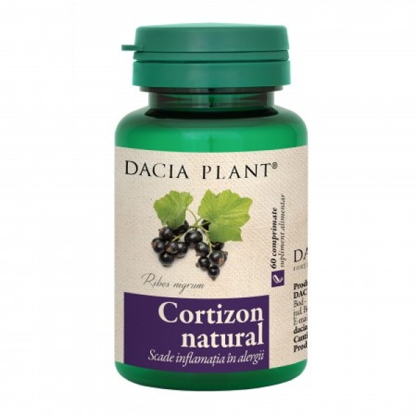 Cortizon natural Dacia Plant - 60 comprimate