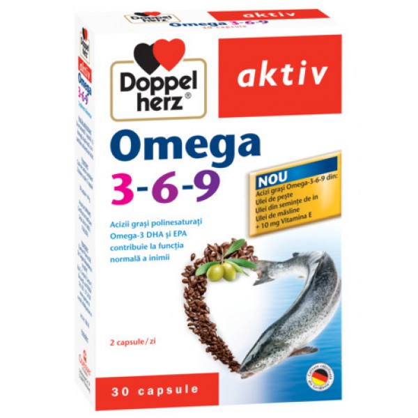 Aktiv Omega 3-6-9 Doppelherz - 30 capsule