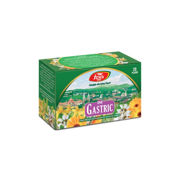 Ceai gastric (20 pliculete) Fares - 30 g