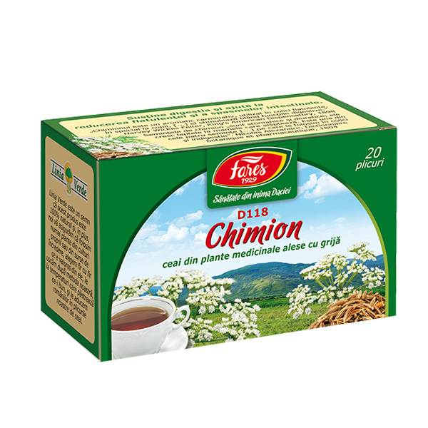 Ceai chimion fructe (20 pliculete) Fares - 20 g
