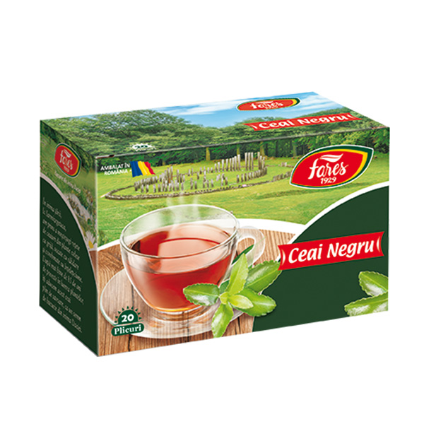 Ceai negru (20 pliculete) Fares - 30 g