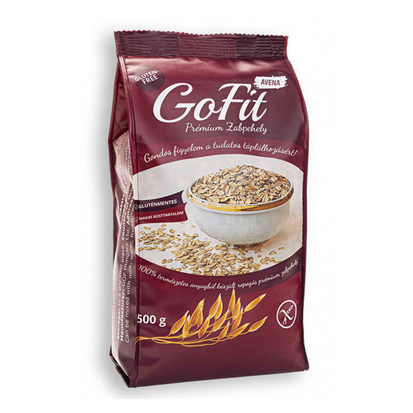 Fulgi ovaz (fara gluten) GoFit - 500 g