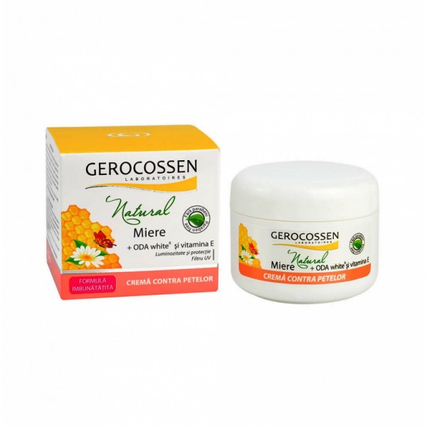 Crema contra petelor Natural Miere Gerocossen - 100 ml