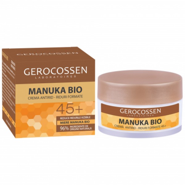 Crema antirid - riduri formate (45+) Manuka BIO Gerocossen - 50 ml
