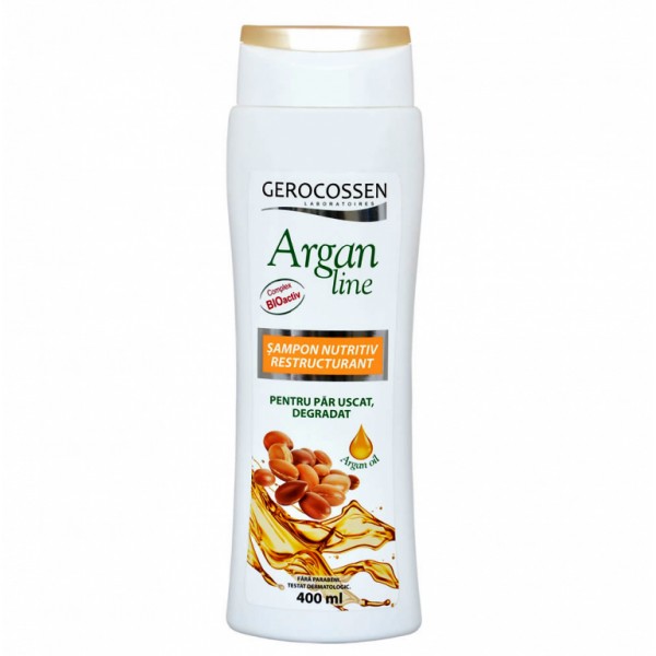Sampon nutritiv restructurant Argan Line Gerocossen - 400 ml