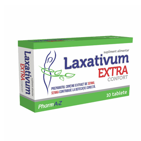 Laxativum extra PharmA-Z - 10 tablete