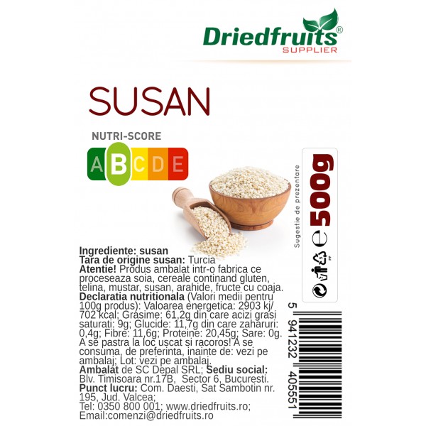 Susan Driedfruits - 500 g