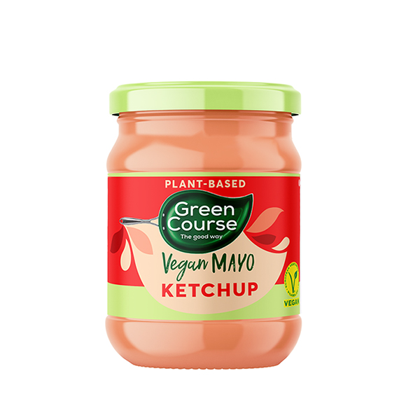 Sos de maioneza vegan cu ketchup (borcan) Green Course - 240 g