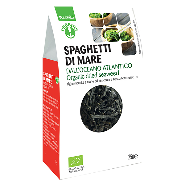 Alge de mare Spaghetti di mare BIO Probios - 25 g