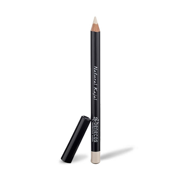 Creion Kajal pentru ochi (alb) BIO Benecos - 1.13 g