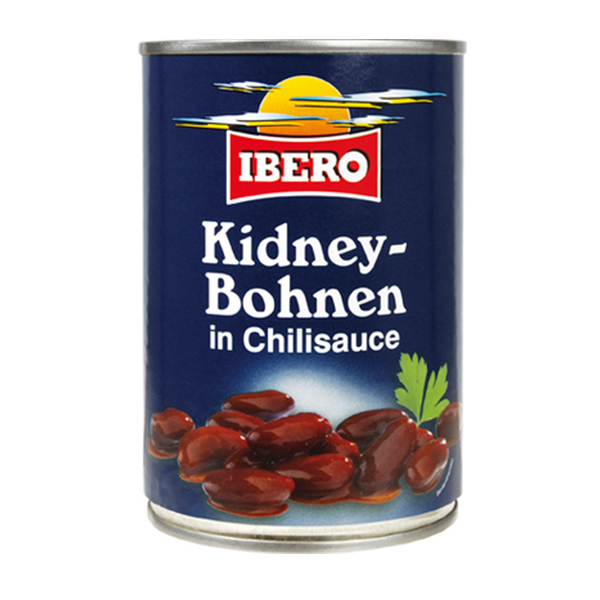 Fasole rosie Kidney in sos chili Ibero - 400 ml