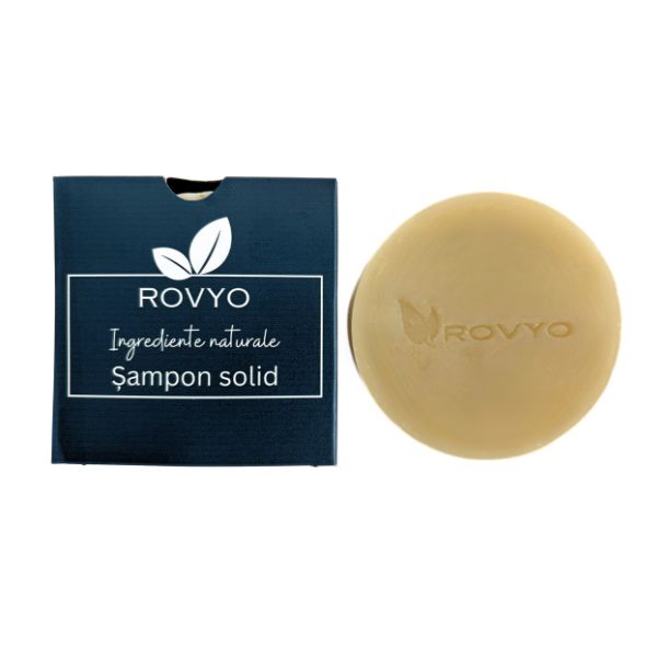Sampon solid natural antimatreata Rovyo - 90 g