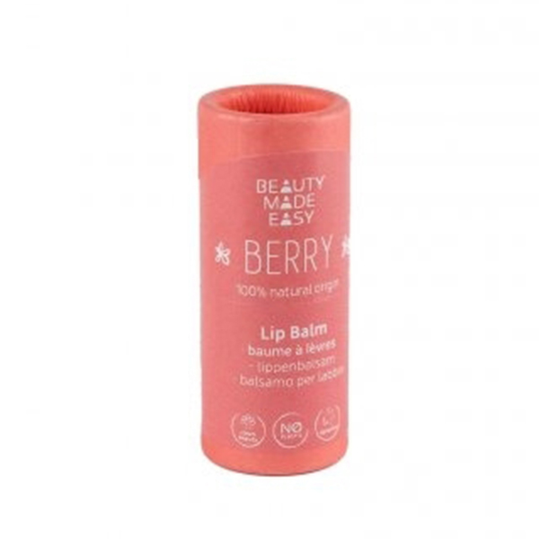 Balsam de buze Berry - zero plastic Beauty Made Easy - 6 g
