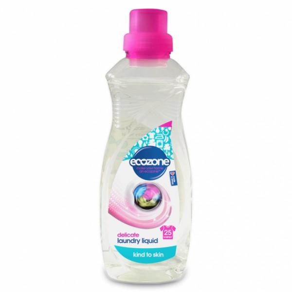 Detergent lichid pentru hainele bebelusilor si rufe delicate (fara miros) Ecozone - 750 ml