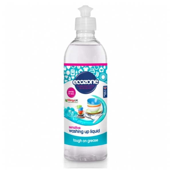 Solutie spalat vase si biberoane Sensitive (fara miros) Ecozone - 500 ml