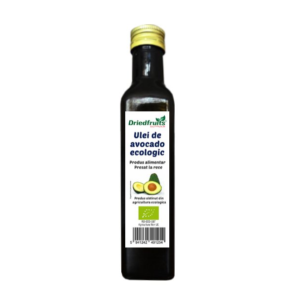 Ulei avocado alimentar BIO Driedfruits - 250 ml