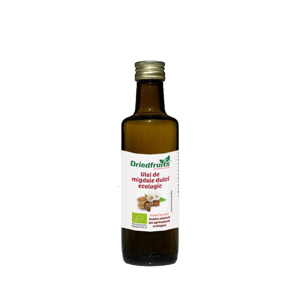 Ulei migdale dulci alimentar BIO Driedfruits - 100 ml