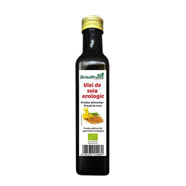 Ulei soia alimentar BIO Driedfruits - 250 ml