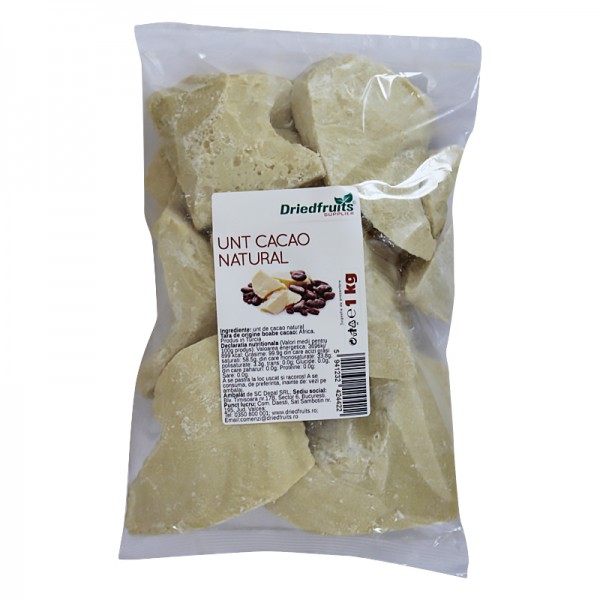 Unt cacao alimentar (natural) Driedfruits - 1 kg