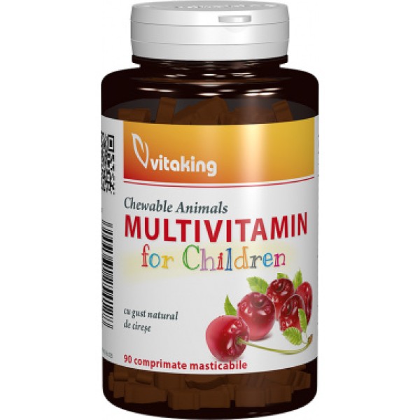 Multivitamina cu minerale pentru copii Vitaking - 90 comprimate masticabile