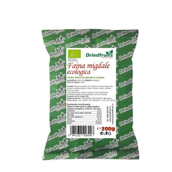Faina migdale BIO Driedfruits - 200 g