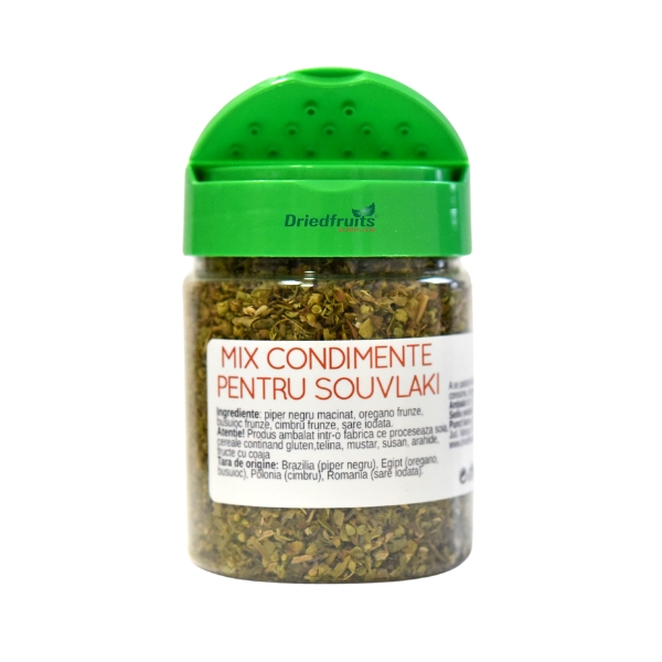 Mix condimente pentru Souvlaki - 100% produs natural (borcan) Driedfruits - 50 g