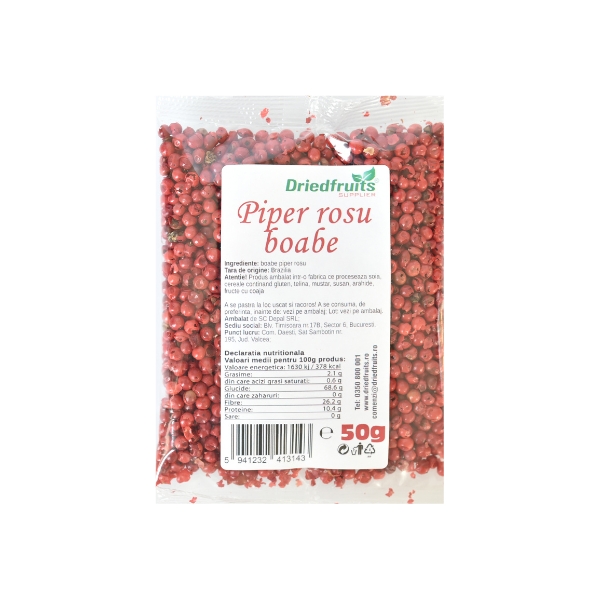 Piper rosu boabe Driedfruits - 50 g