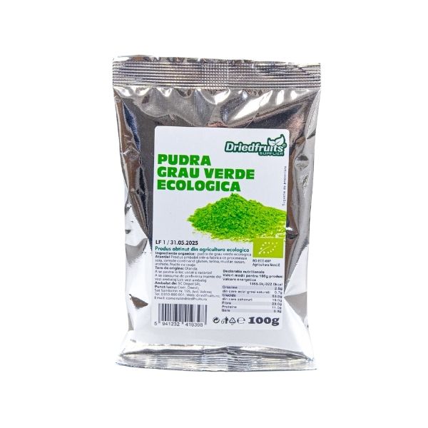 Grau verde pudra BIO Driedfruits - 100 g