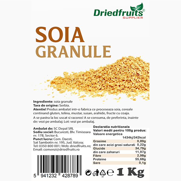 Soia granule Driedfruits - 1 kg