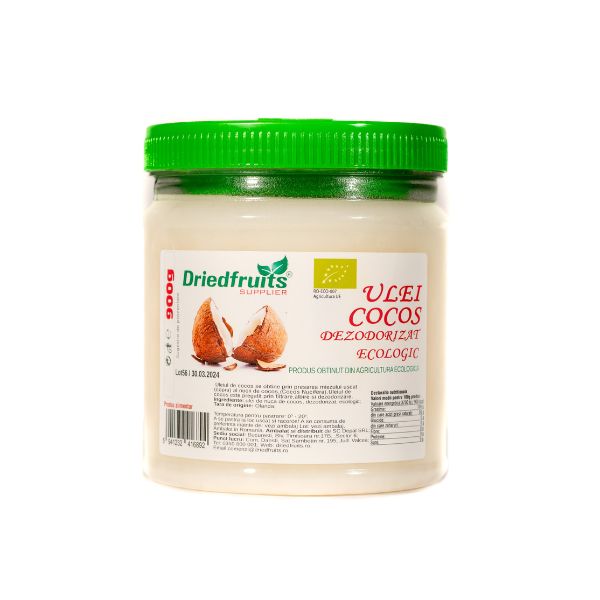 Ulei cocos alimentar BIO Driedfruits - 900 g