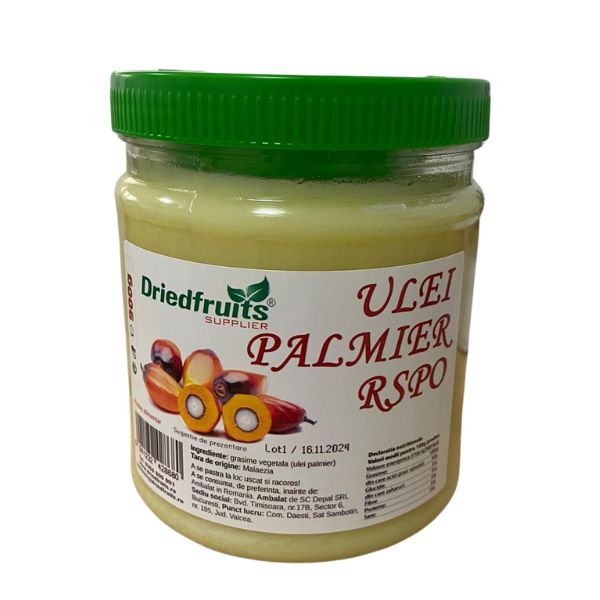 Ulei palmier pentru gatit RSPO Driedfruits - 900 g