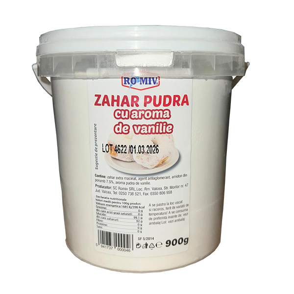 Zahar farin vanilinat - 900 g