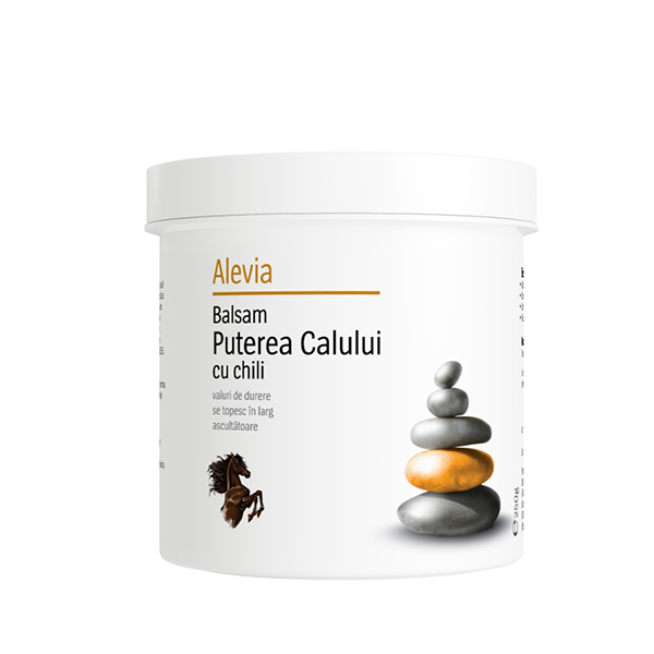 Balsam Puterea Calului cu chili Alevia - 250 g