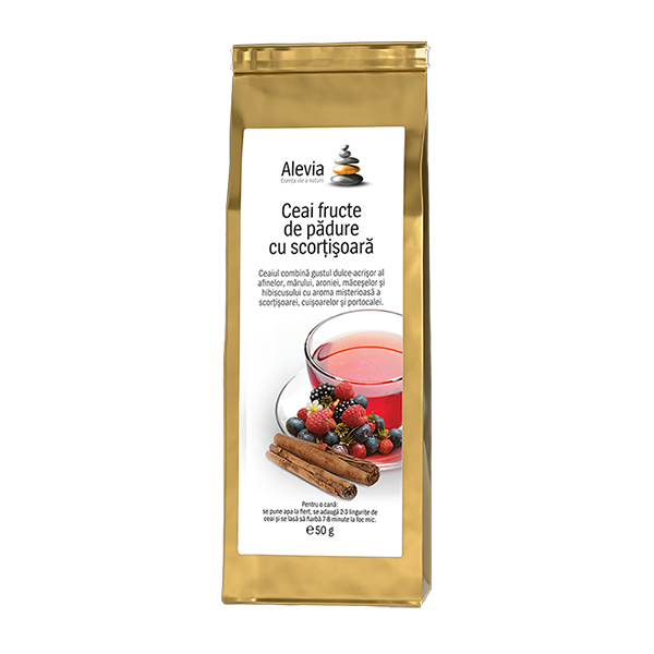 Ceai fructe de padure cu scortisoara Alevia - 35 g imagine produs 2021 Alevia