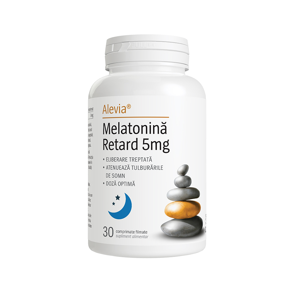 Melatonina Retard 5 mg Alevia - 30 comprimate