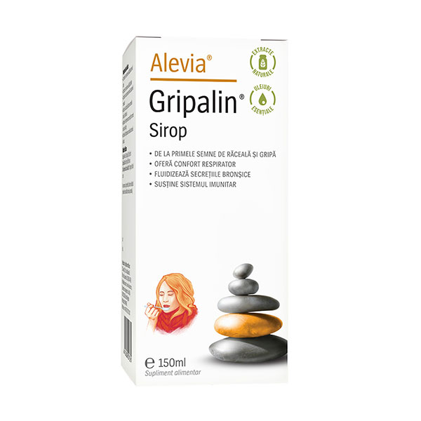 Sirop Gripalin 100% natural Alevia – 150 ml