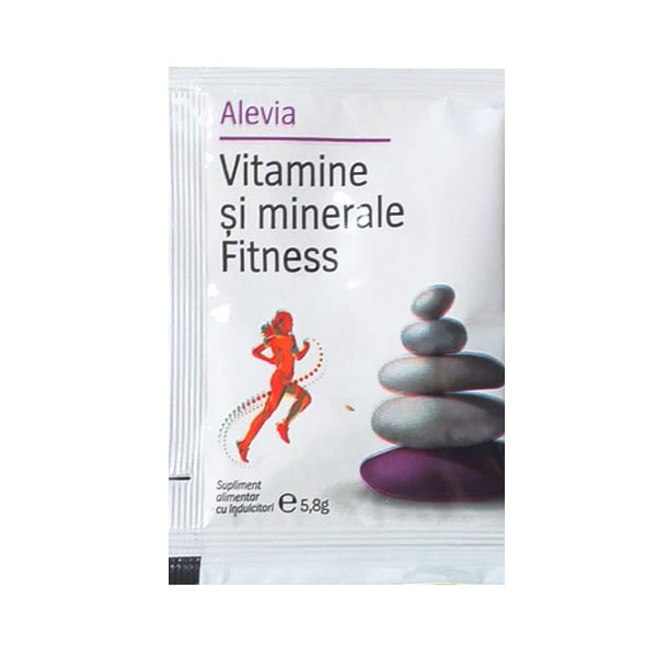 Vitamine si minerale Fitness Alevia – 1 plic
