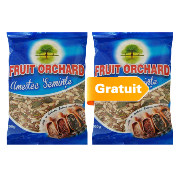 Amestec miez & seminte crude - 200 g (Pachet 1+1 Gratis)