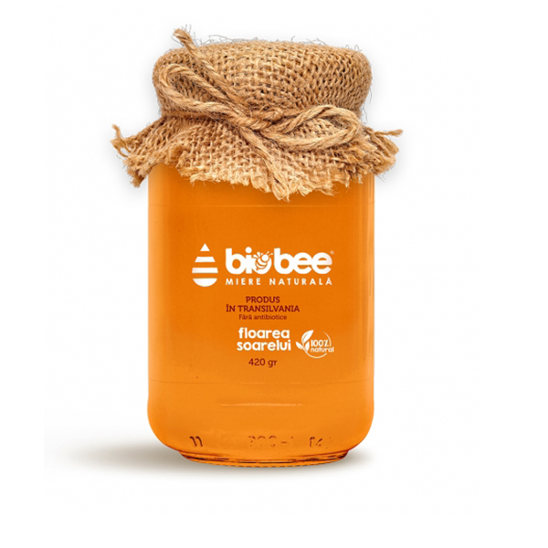 Miere de floarea soarelui BioBee - 420 g