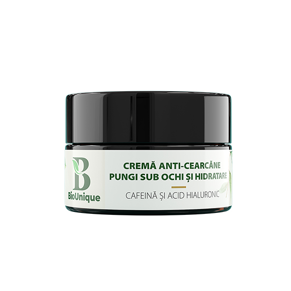 Crema anti-cearcane si pungi sub ochi cu complex marin BioUnique – 20 ml