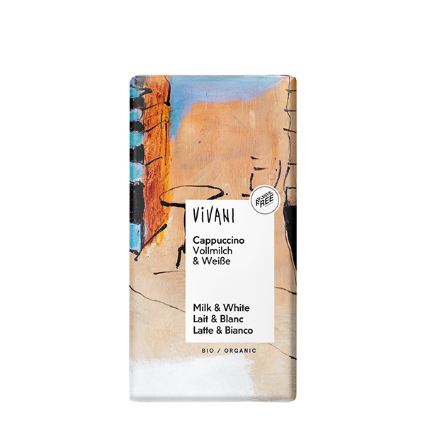 Ciocolata cappuccino (tableta) BIO Vivani - 100 g